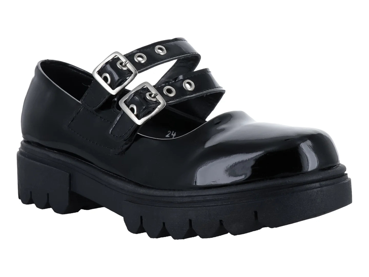 Zapatos Mary Jane Mauri Valero Negro para Mujer