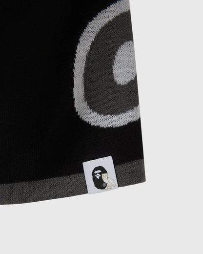 BAPE OVO Sta Logo Beanie Black