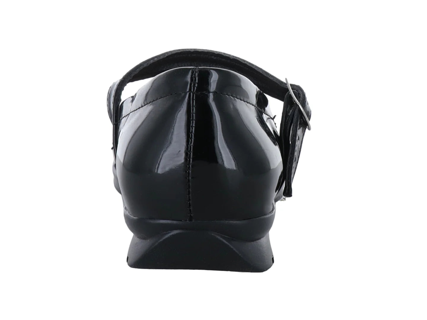 Zapatos Planos de Charol Negro Mauri Valero para Mujer