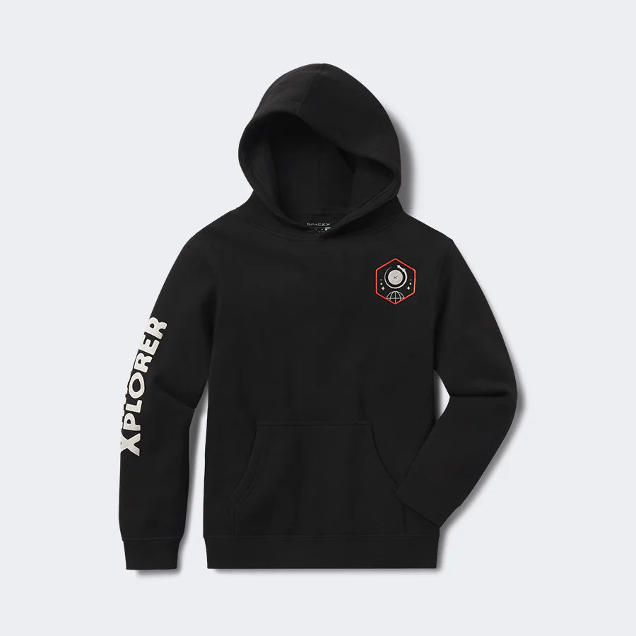 KIDS SPACEX MARS XPLORER PULLOVER HOODIE