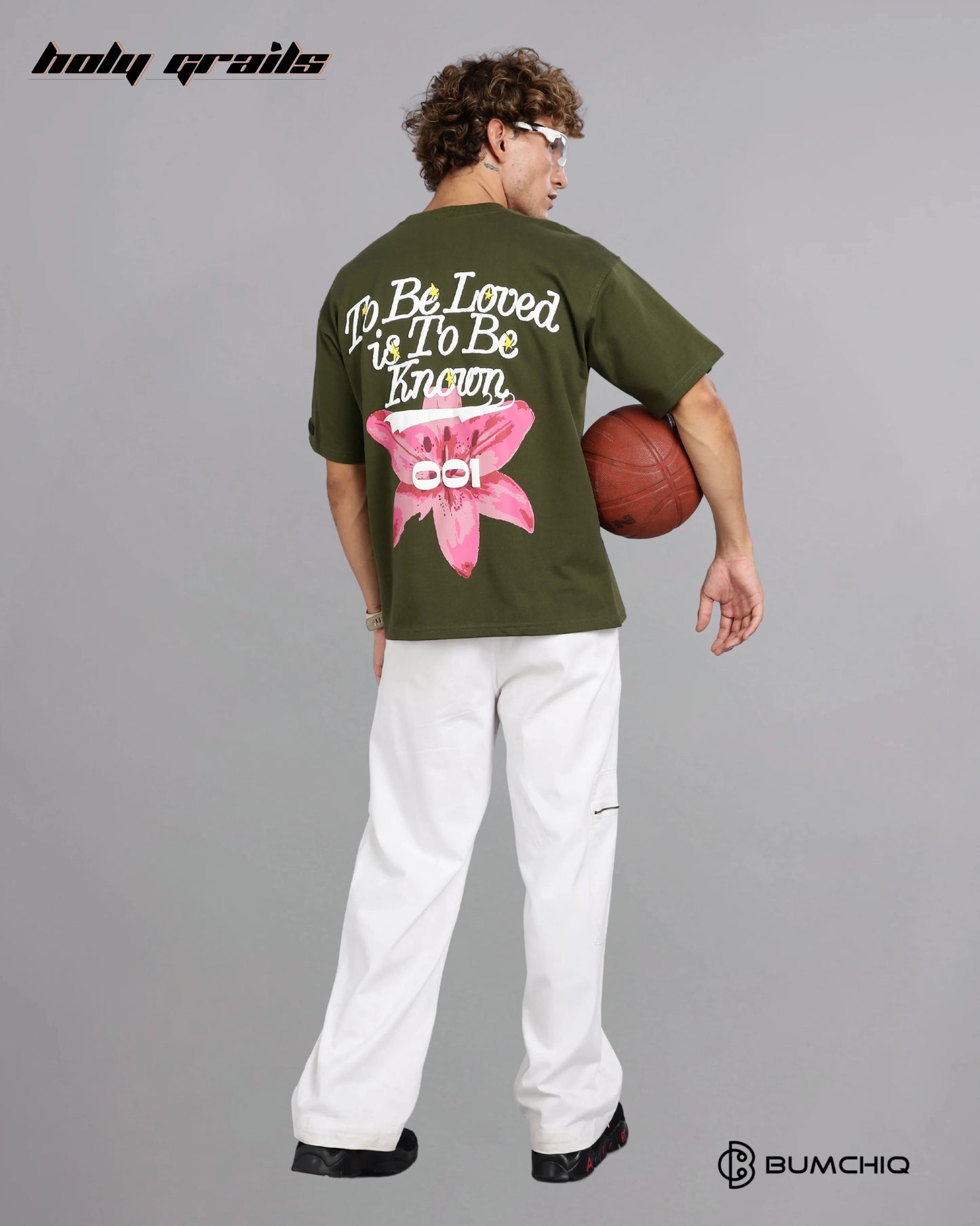 Luv Known Green Oversize Tee HG x Bumchiq