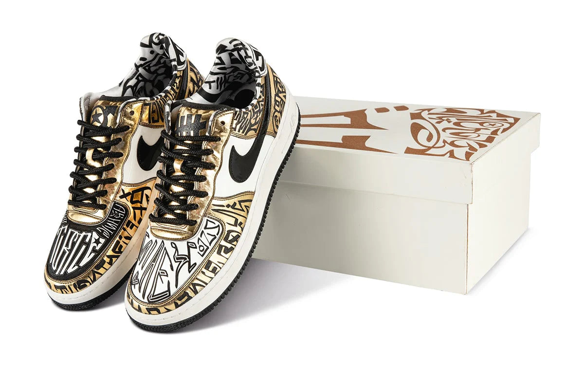 Nike Air Force 1 Entourage x Undefeated x Fukijama Gold