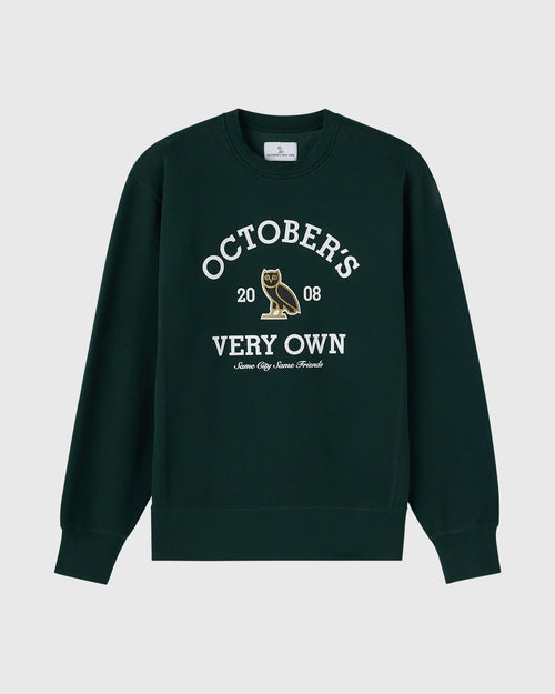Collegiate Crewneck Midnight Green