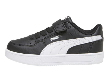 Tenis Puma Caven 20 Negro con Blanco para Niño