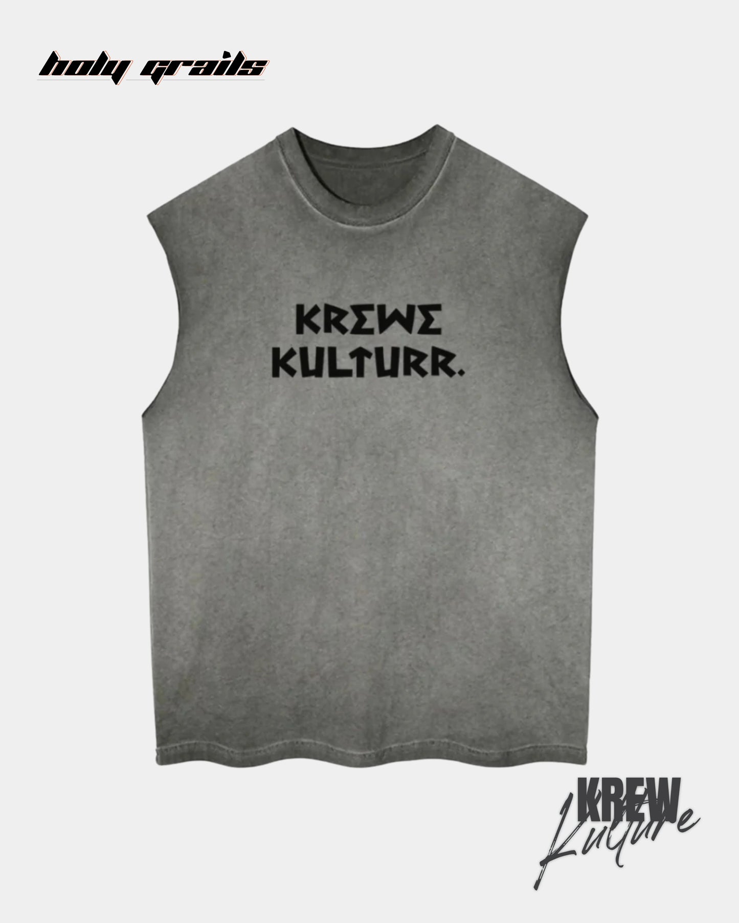 The Tangled Truth Grey Vest HG x Krewe Kulturr