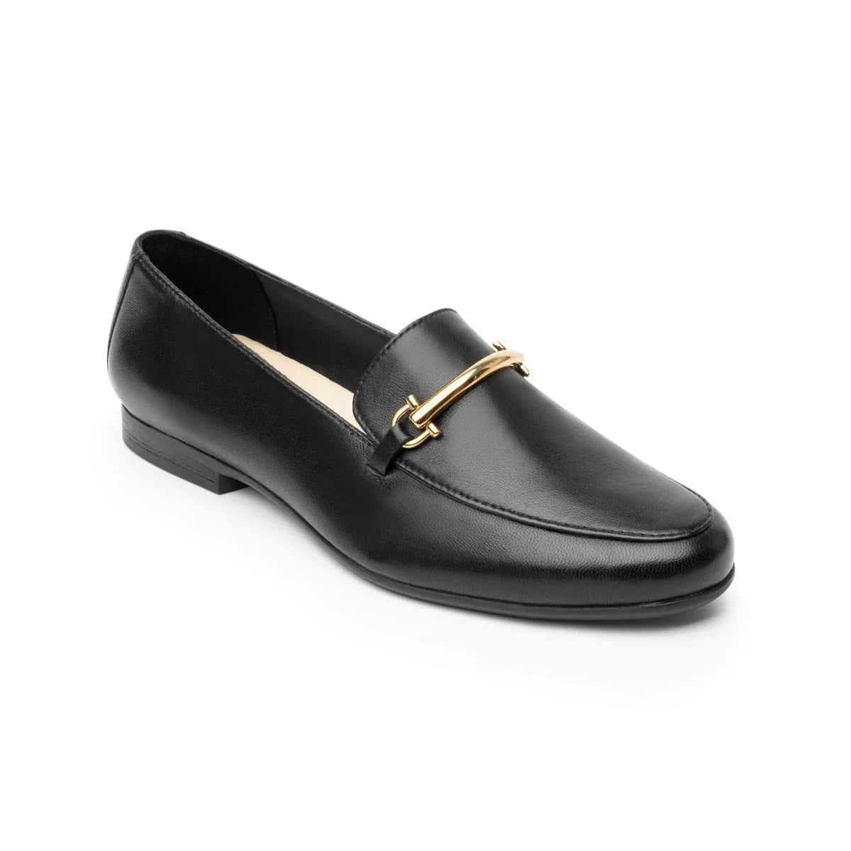 Zapatos Mocasines Flexi Negros para Mujer