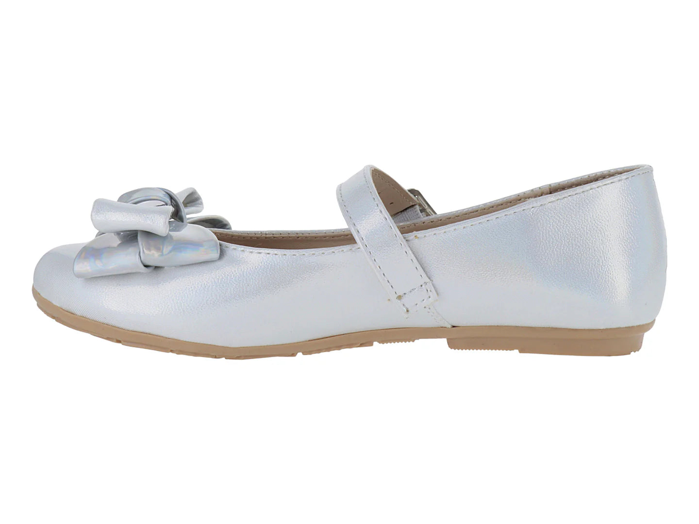 Zapatos Planos Sarele Color Plata para Niña