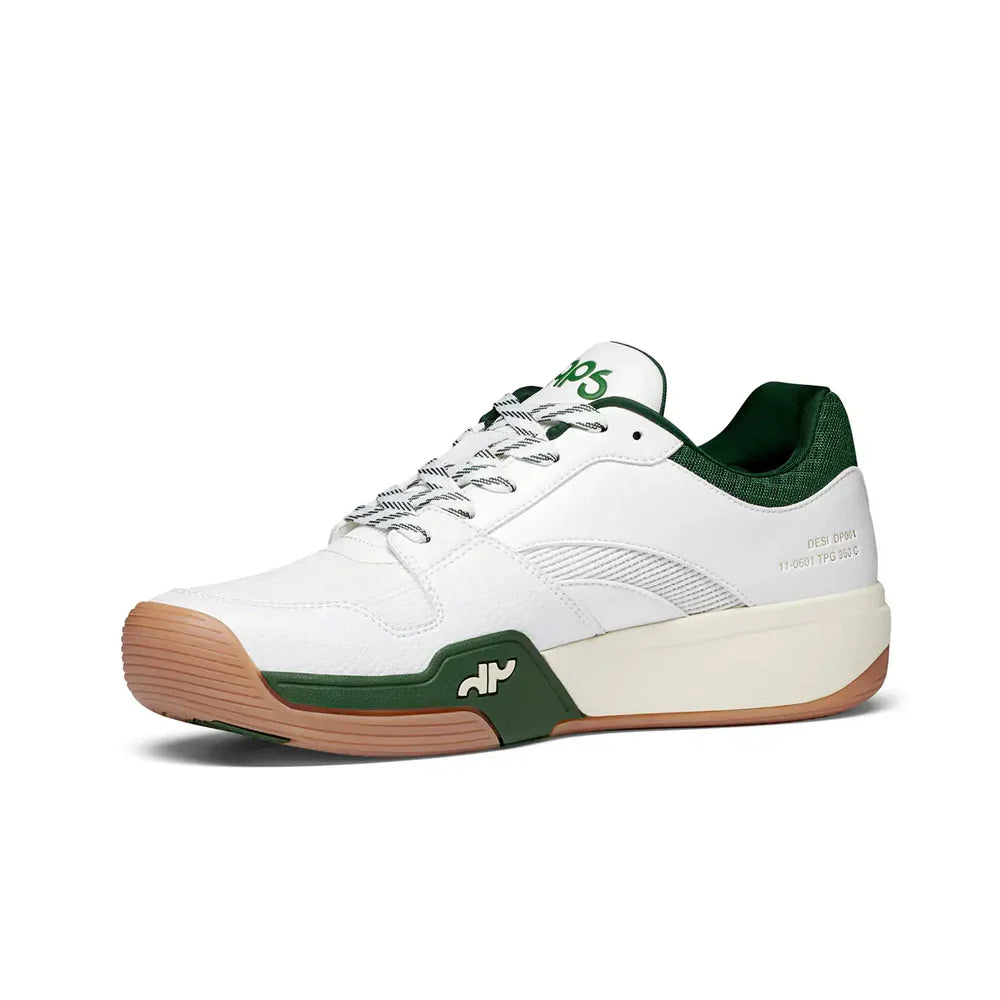 DAPS DESI Low Green White Womens Pickleball Shoes