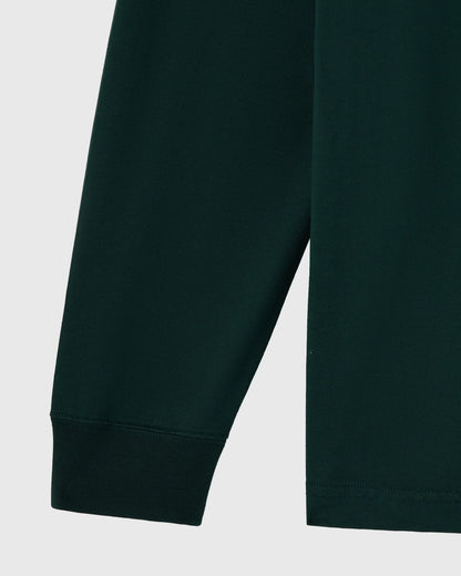 Collegiate Long Sleeve Tee Midnight Green