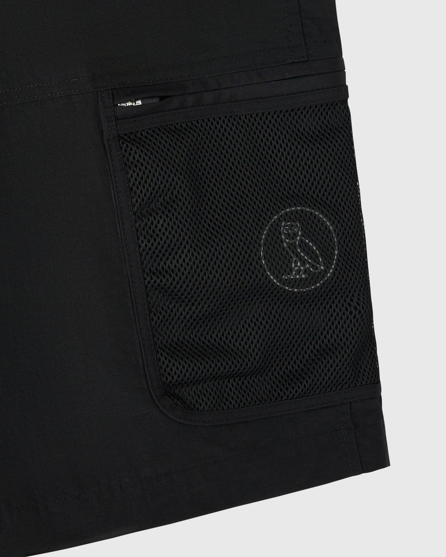 Nylon Hiking Short Black