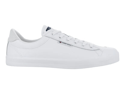 Tenis Tommy Hilfiger Vulcanized Bumper Blancos para Hombre