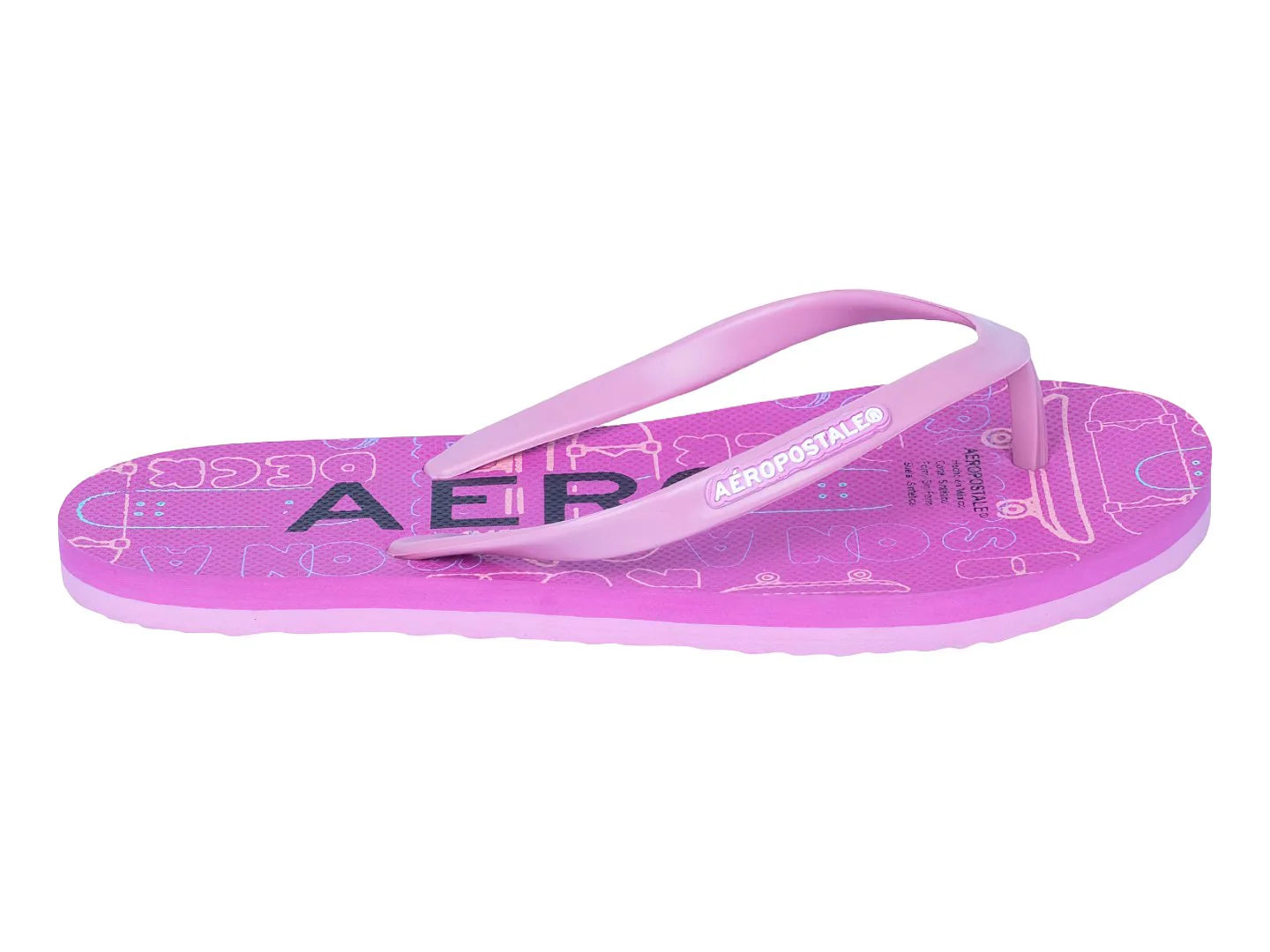 Sandalias Aeropostale Skate Morado para Mujer