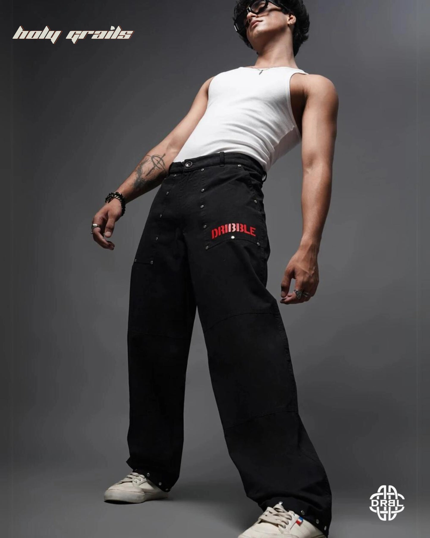 Dark Metal Cargo Pants HG x DRBL