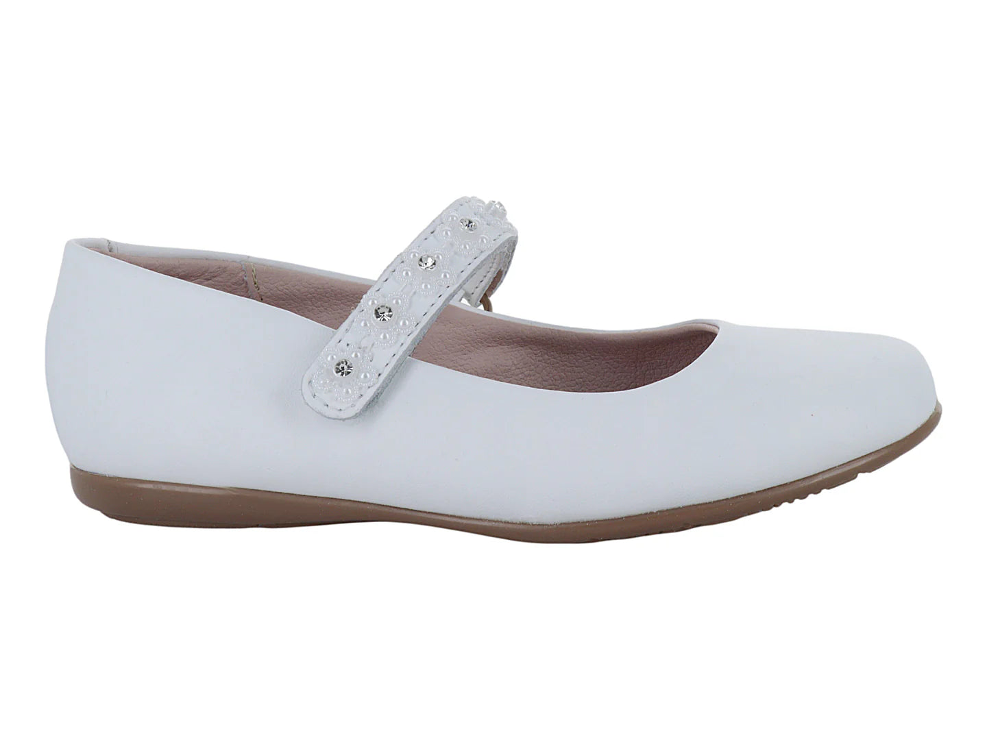 Zapatos Planos Karsten Blanco para Niña