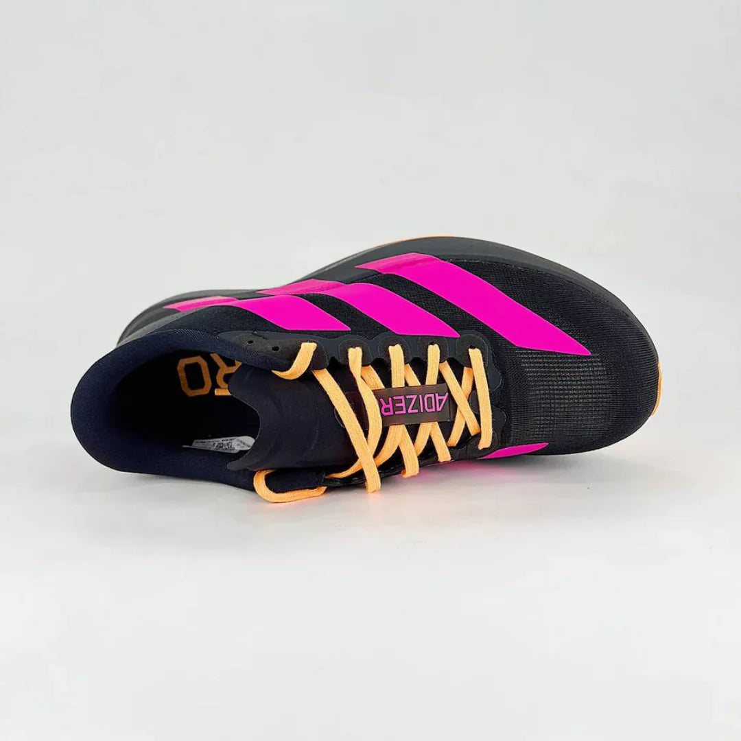Tênis Adidas Adizero Evo SL Preto Amarelo Rosa
