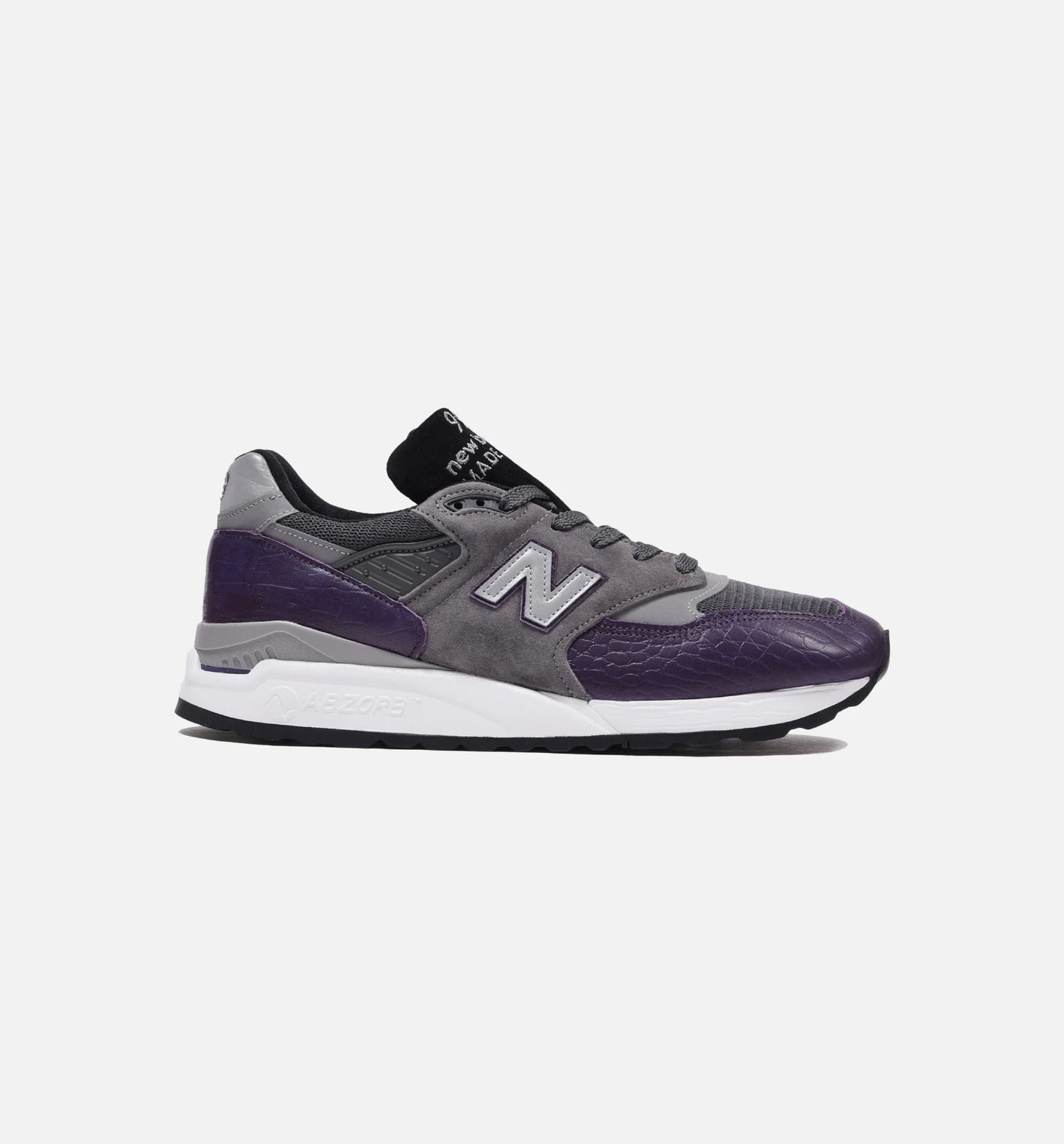 998 USA Mens Running Shoe Purple Grey