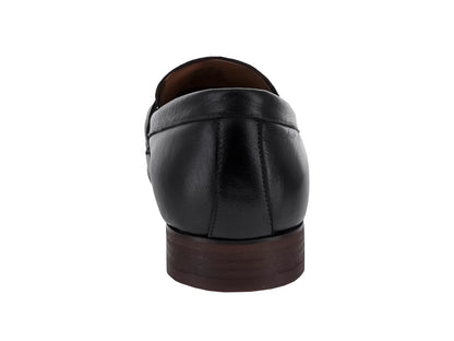 Zapatos Mocasines Steve Madden Cuero Negro para Hombre