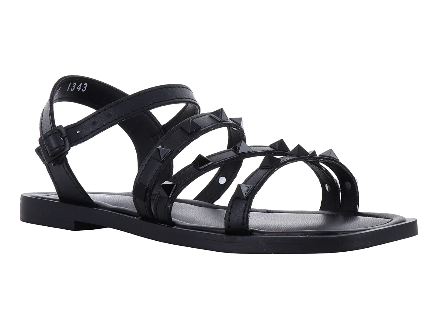 Sandalias Teen Bambino Negro para Niña