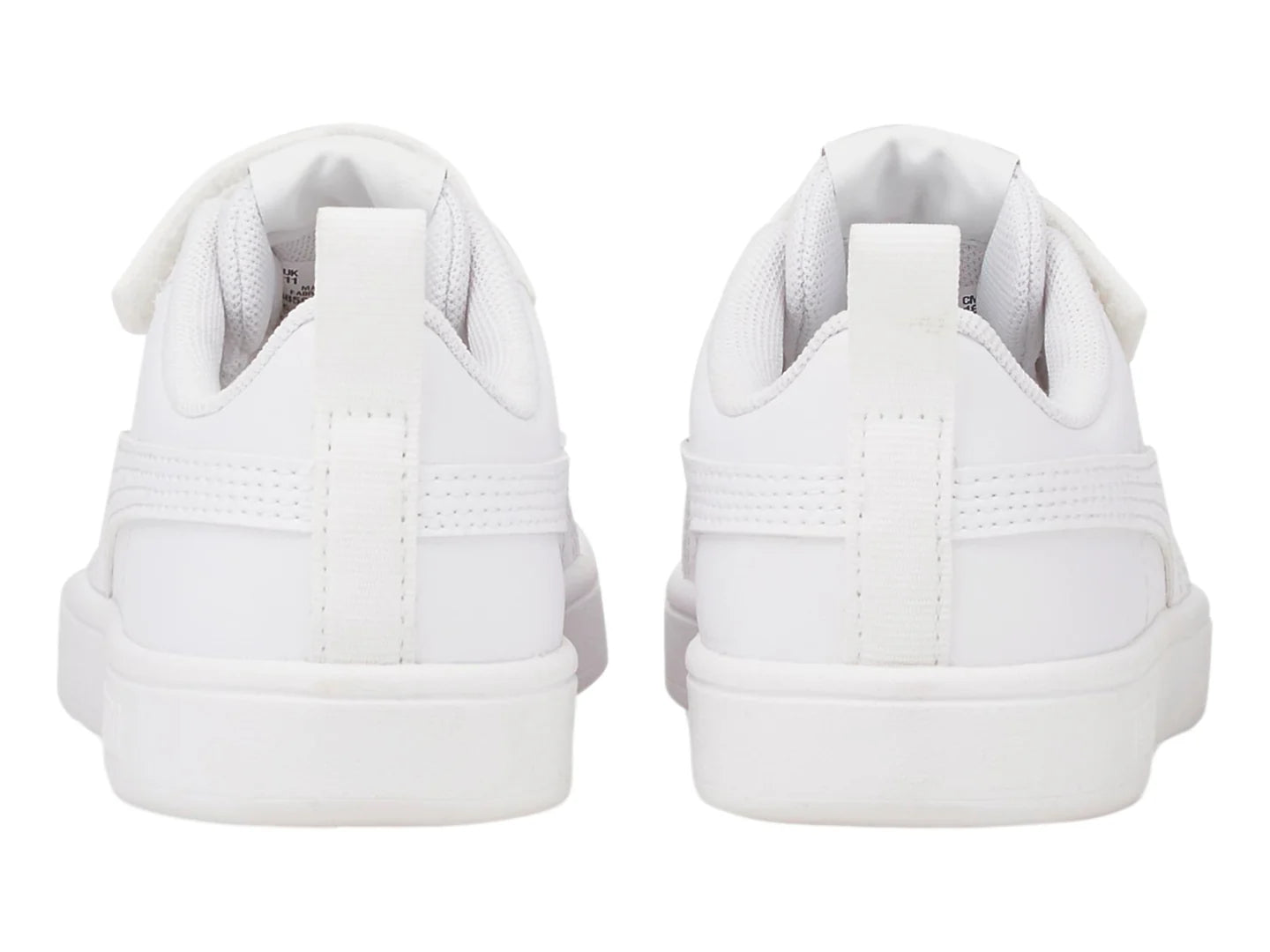 Tenis PUMA Rickie AC Blanco y Gris para Niño