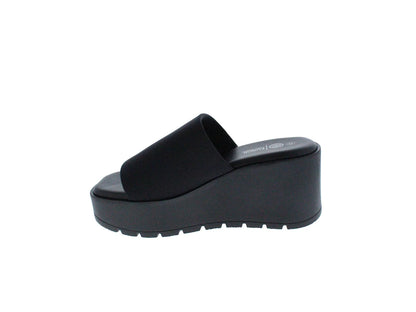 Sandalias Furor Plataforma Negro para Mujer