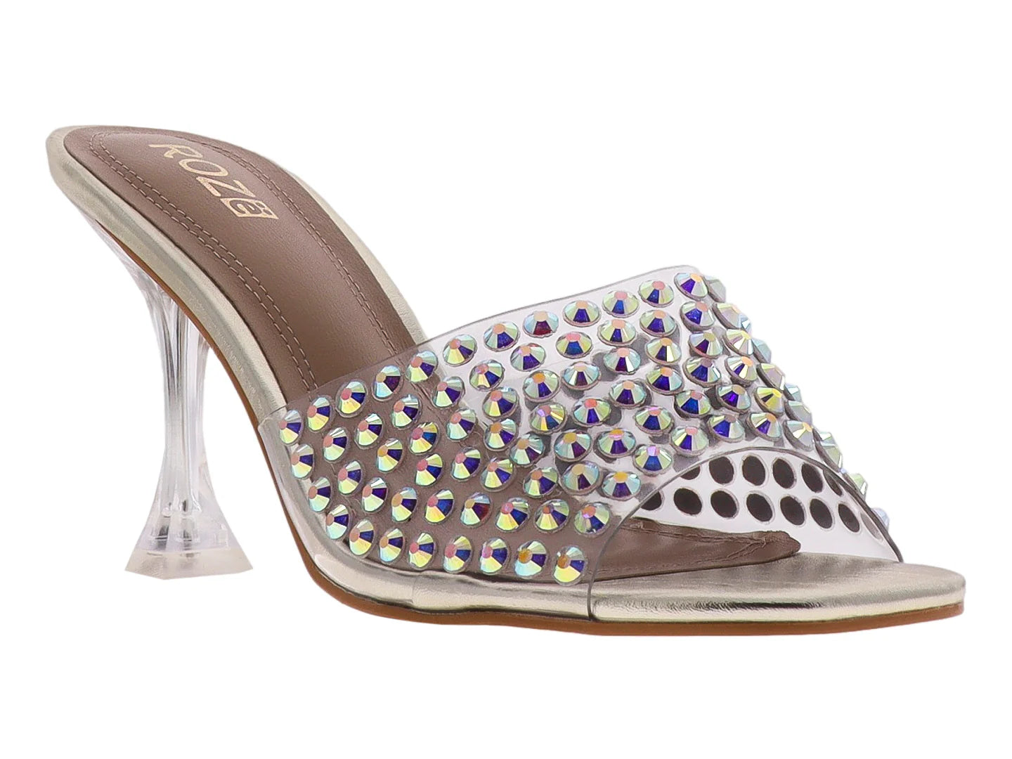 Zapatillas Roze Dorado para Mujer