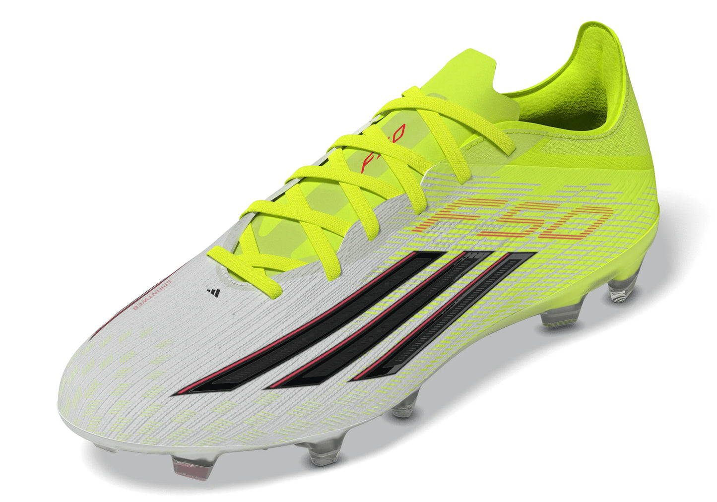 adidas F50 Pro FG Firm Ground Mens Soccer Cleats Yellow Black Red