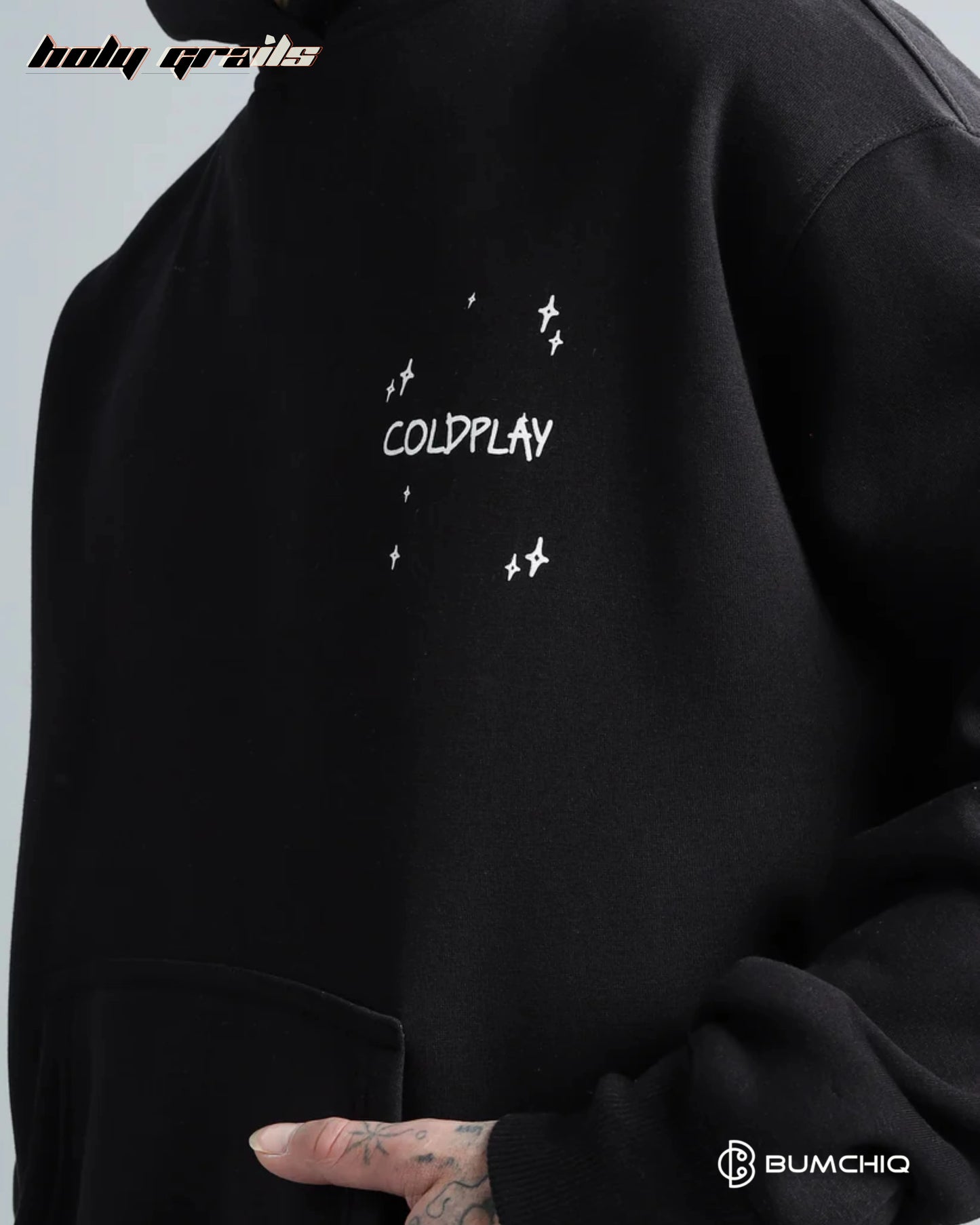 Coldplay Black Hoodie HG x Bumchiq