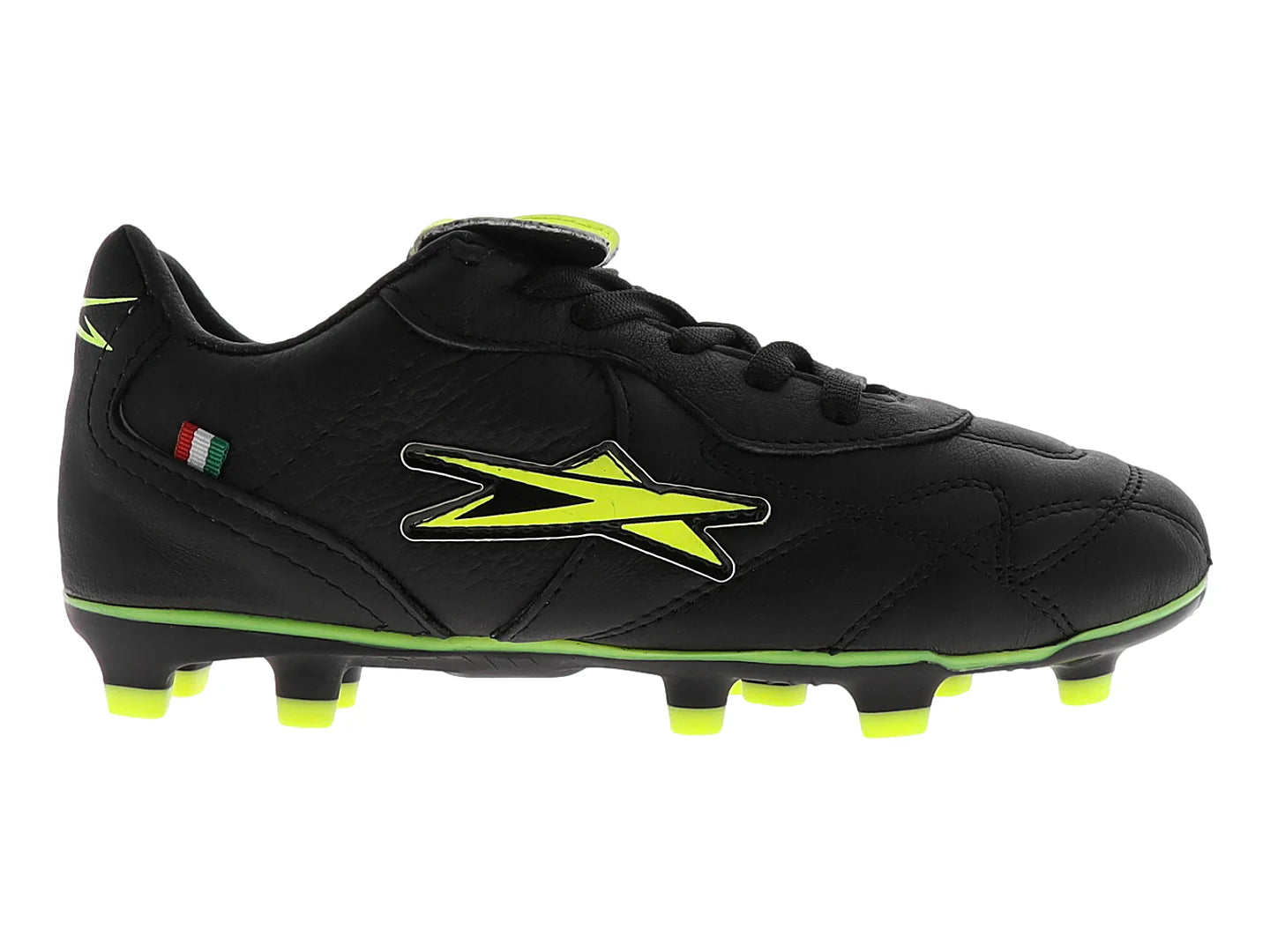 Tenis de Fútbol EESCORD Negro con Amarillo para Niño