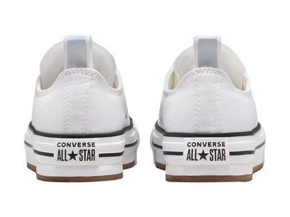 Tenis Converse Chuck Taylor All Star Eva Lift Blancos para Niña
