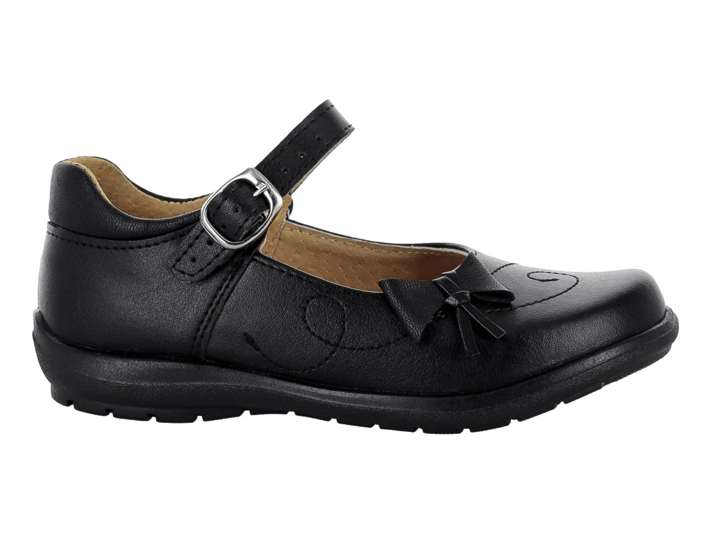 Zapatos Escolares I M EXENTO Negro para Niña
