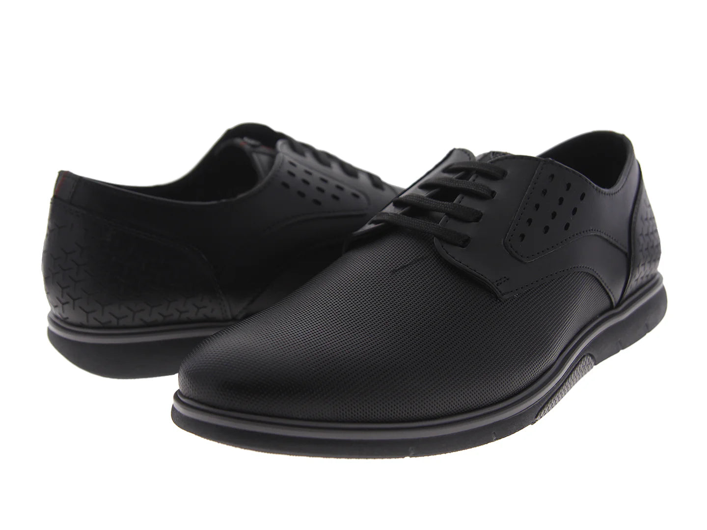 Zapatos Custom Style Negro Gris para Hombre