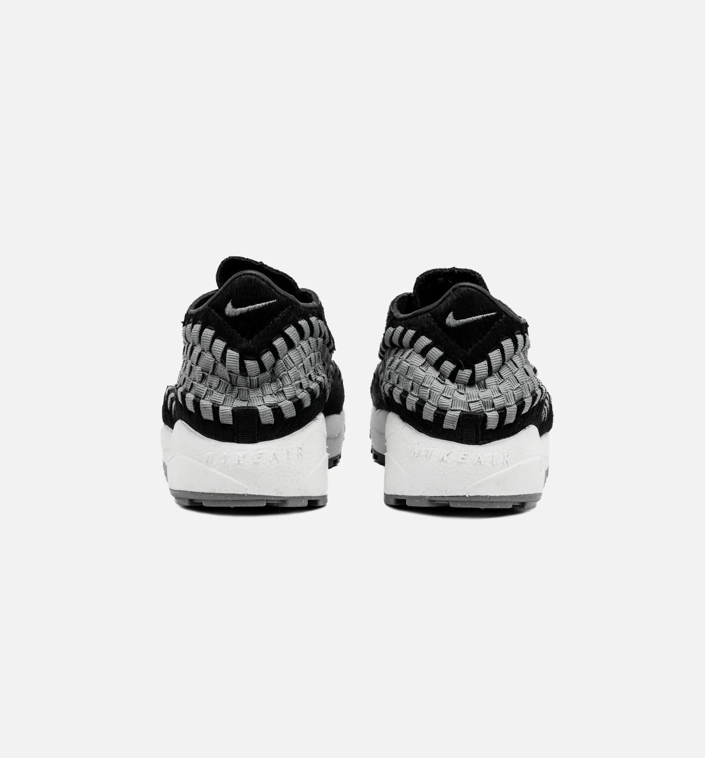 Air Footscape Woven Womens Lifestyle Shoe Black Smoke Grey Sail