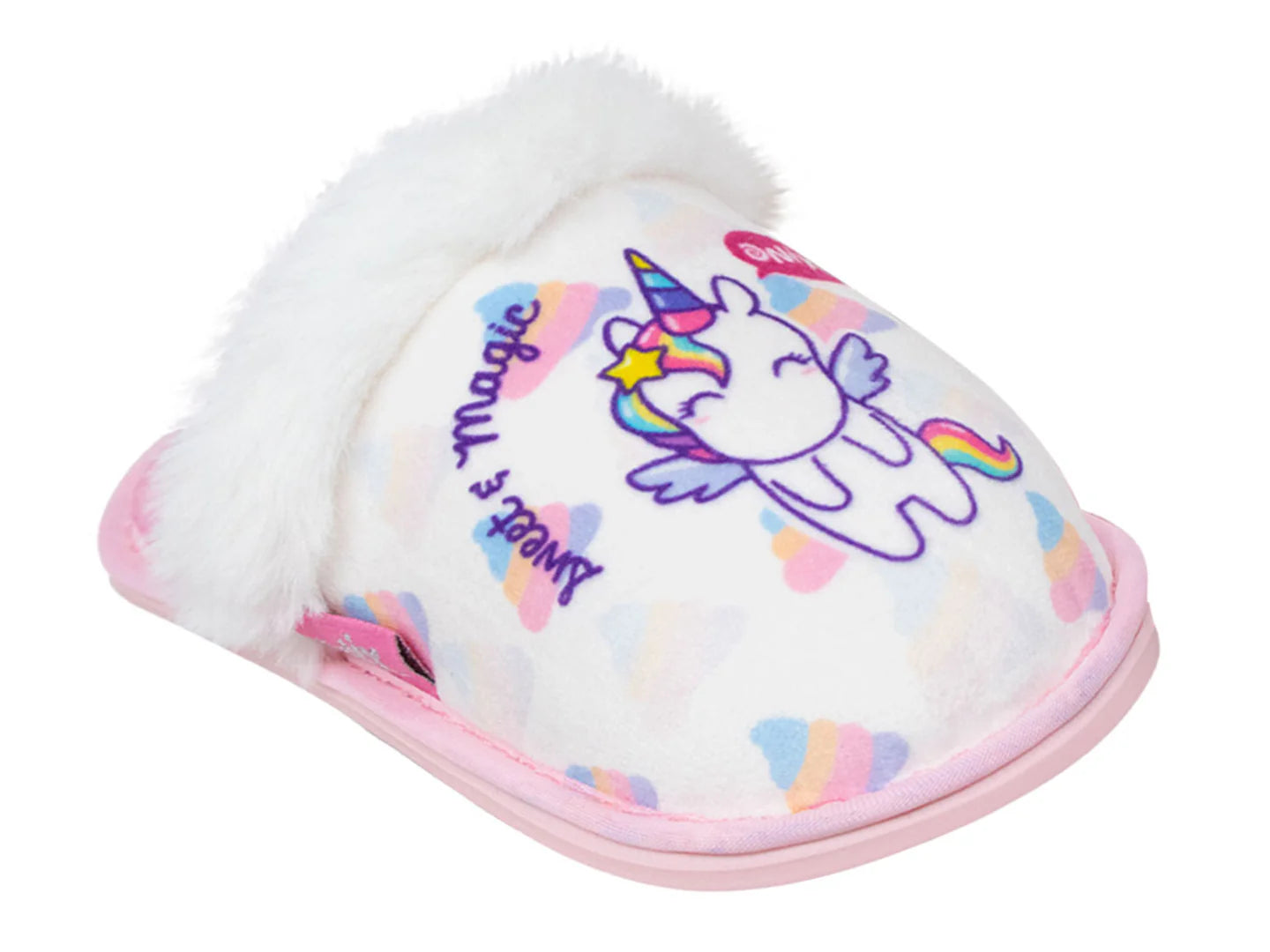 Pantuflas ARRA OXIQ Blanco Multicolor para Niña