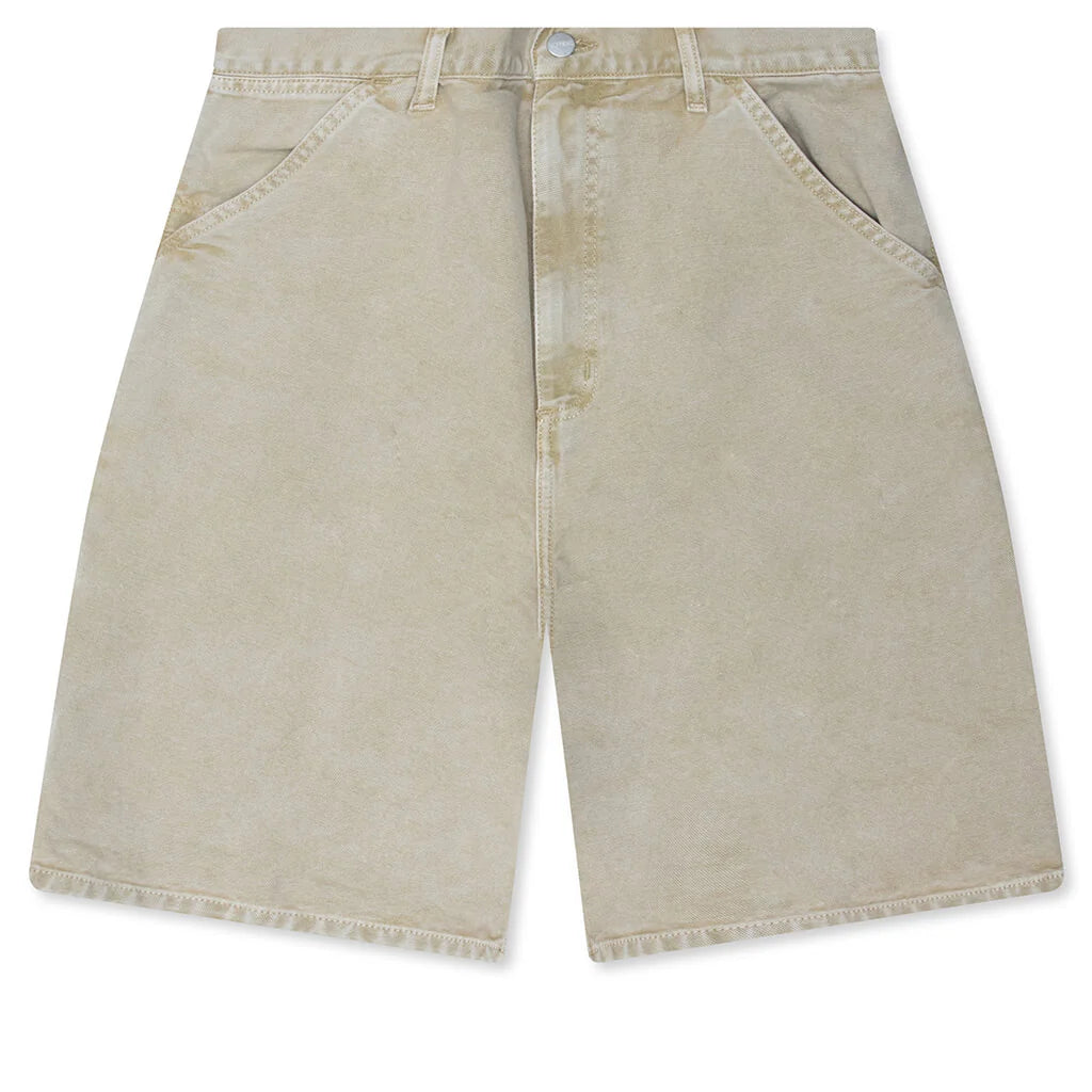 Single Knee Short Dusty Hamilton Brown Chalk Wash