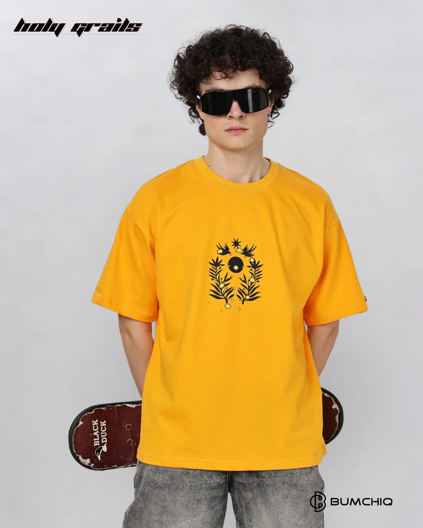 Focus Good Yellow Oversize Tee HG x Bumchiq
