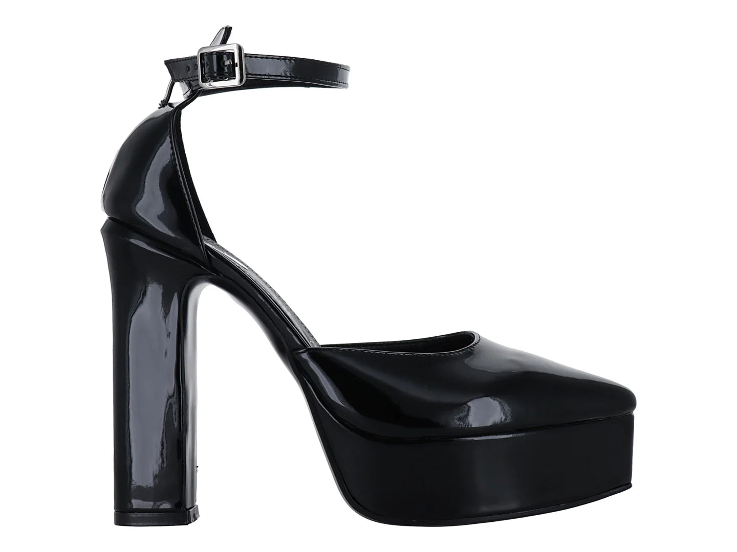 Zapatillas OYYI de Charol Negro para Mujer
