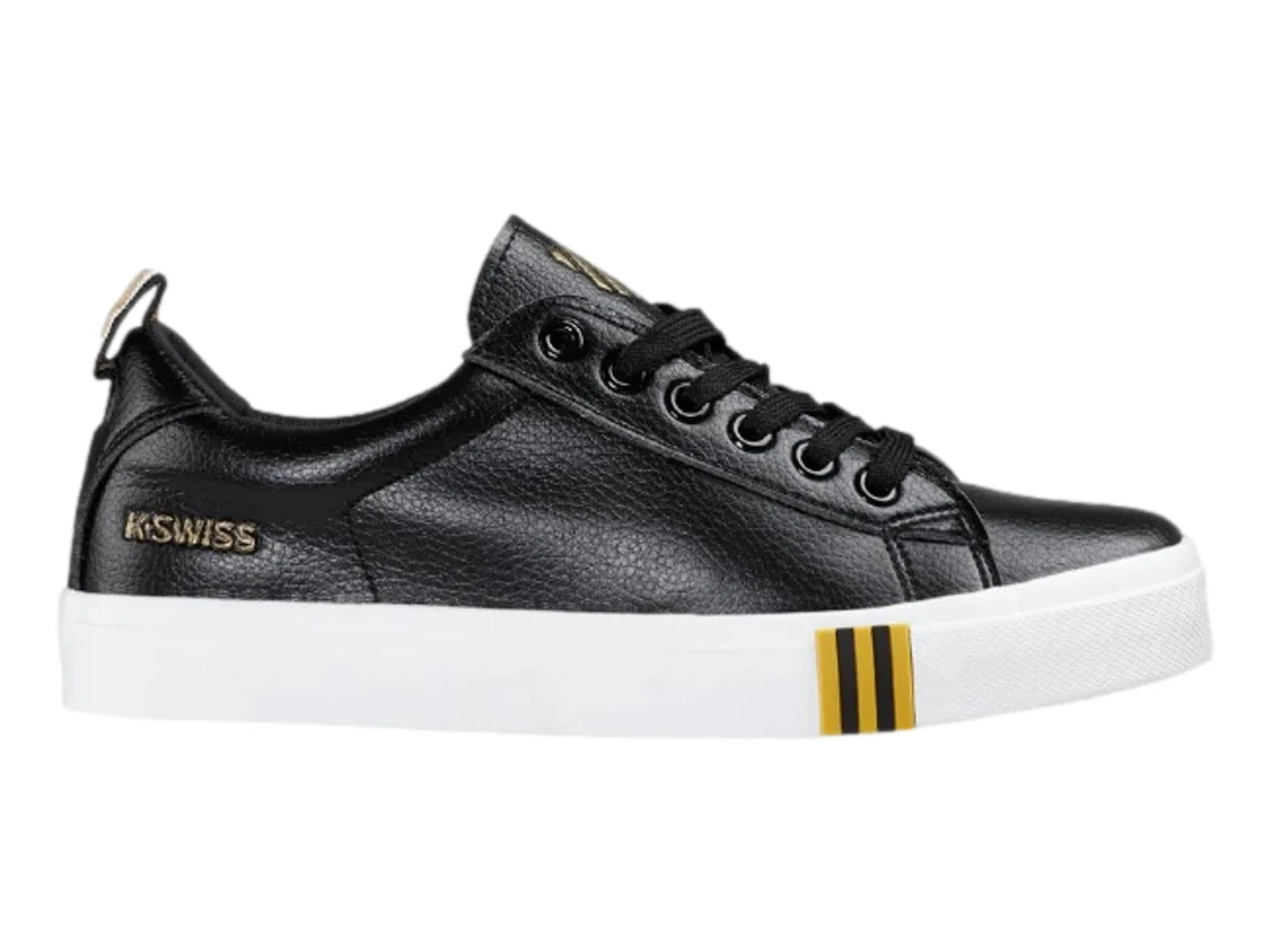 Tenis K SWISS Montrau Negro con Dorado para Hombre