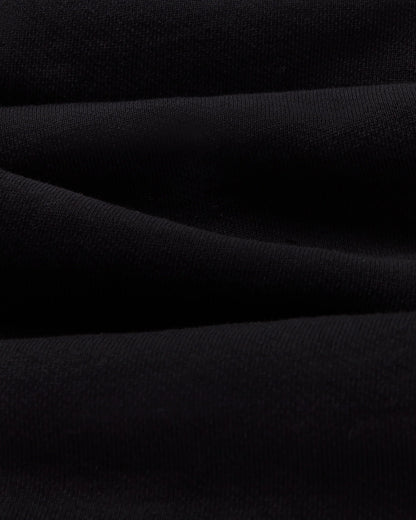 Classic Quarter Zip Mockneck Sweatshirt Black