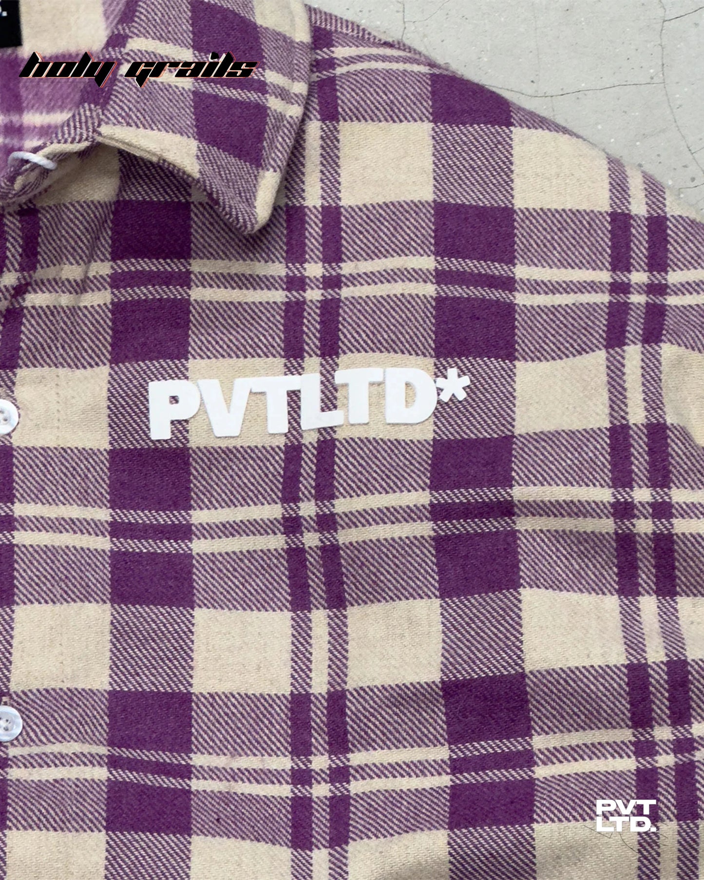Blush Pink Heavyweight Full Sleeve Shirt HG x Pvt Ltd