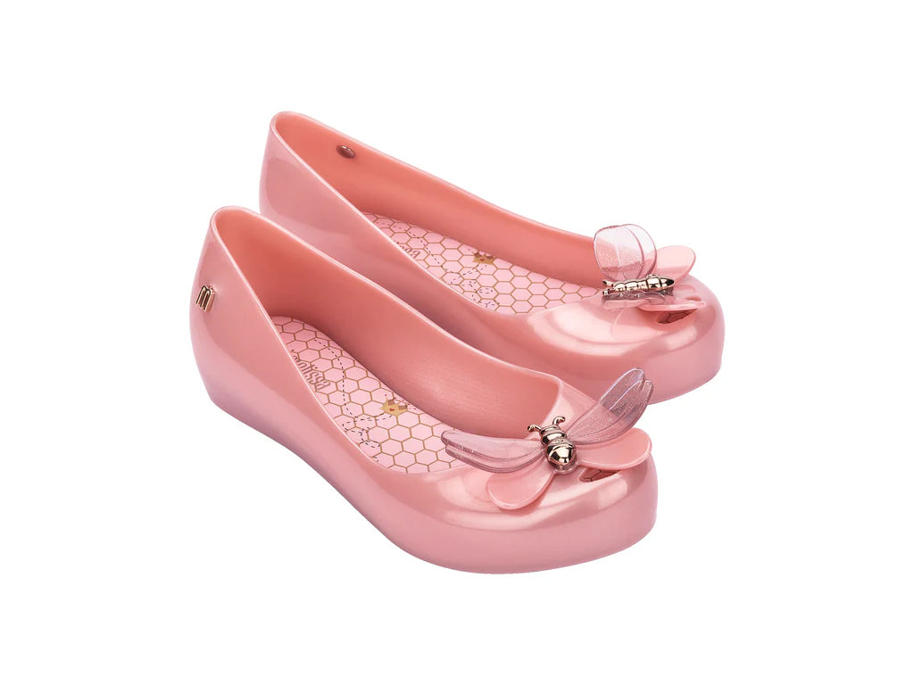 Zapatos Ballerinas Mini Melissa Rosa para Niña