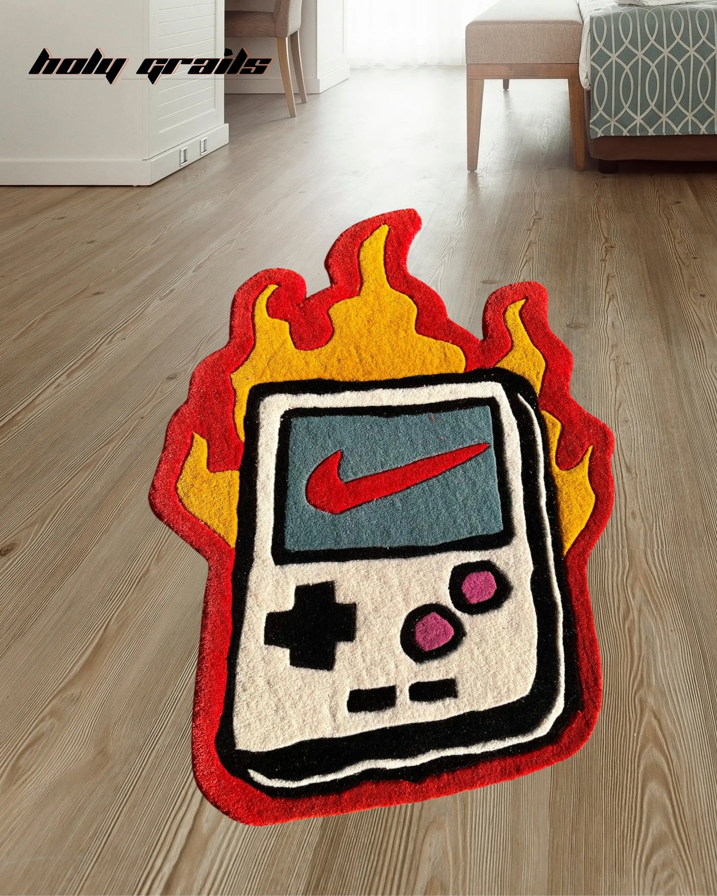 Fire Mode Hand Tufted Rug
