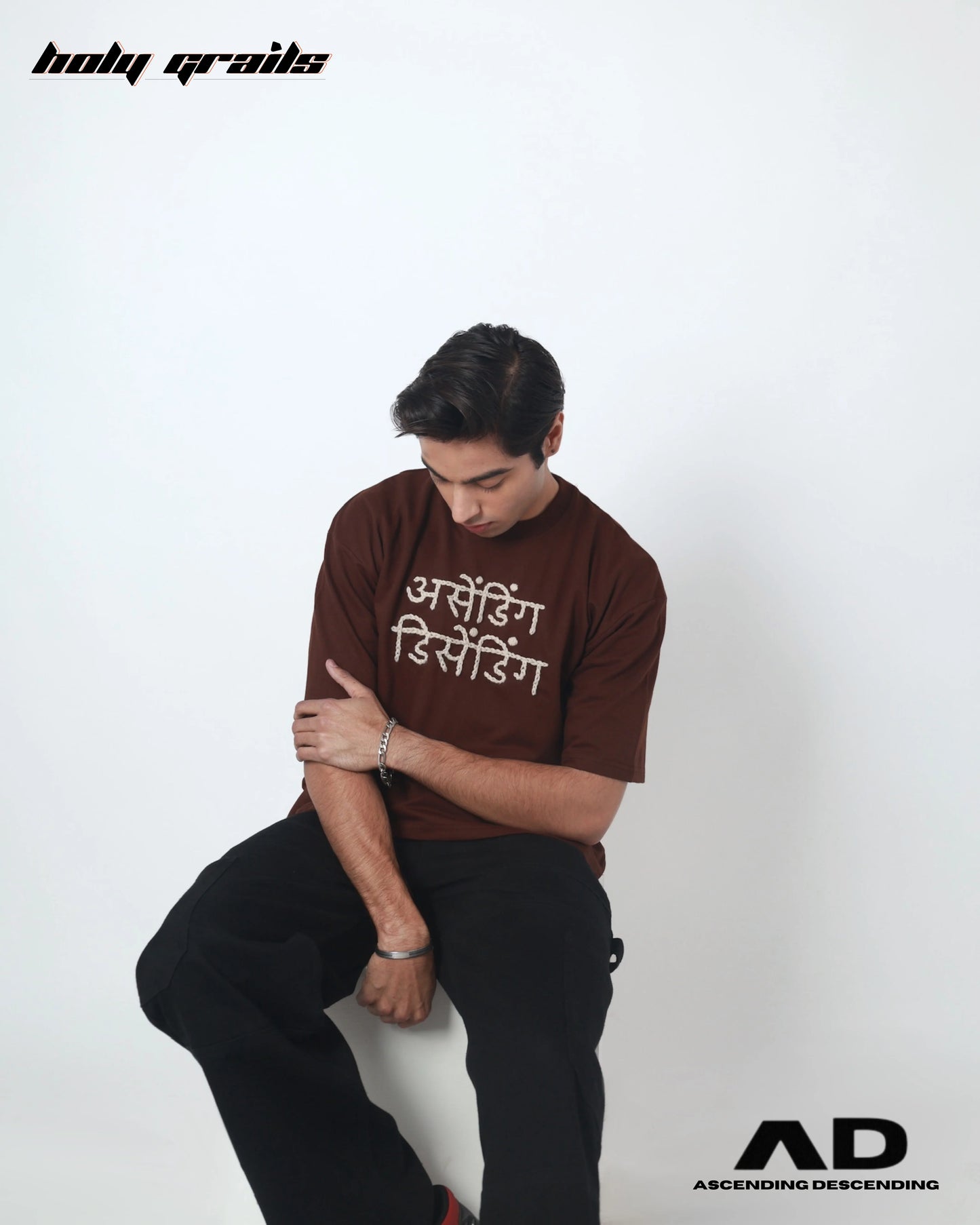 Devnagri Tee HG x Ascending Descending