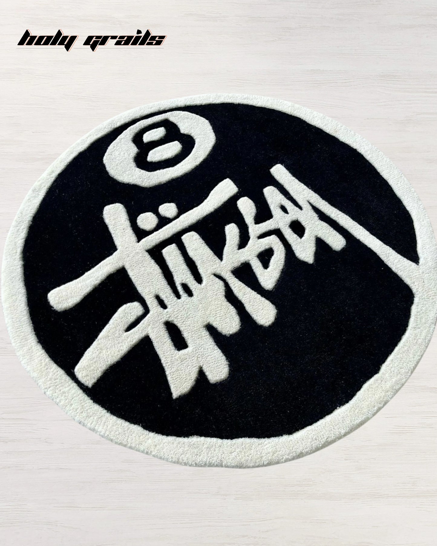 Stussy 8 Ball Hand Tufted Rug