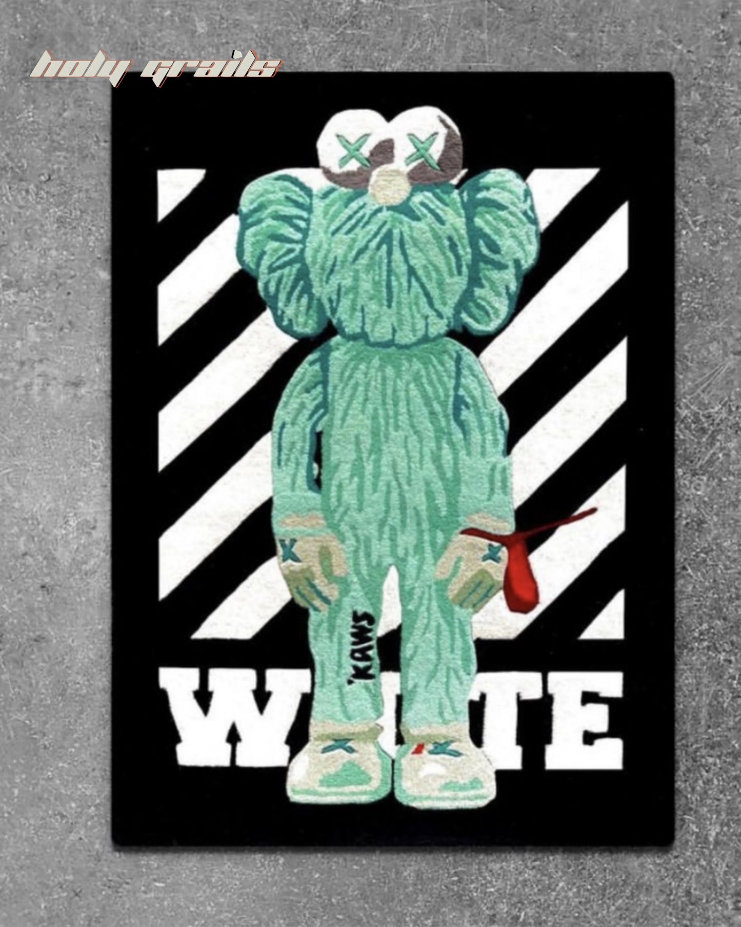 Drip Zone Hand Tufted Rug