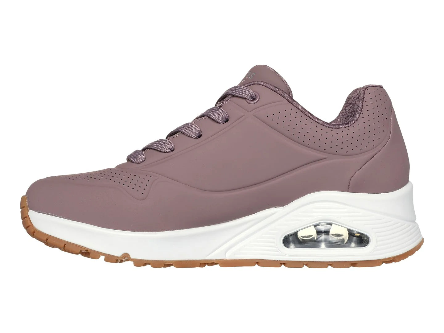 Tenis Skechers One Color Malva para Mujer