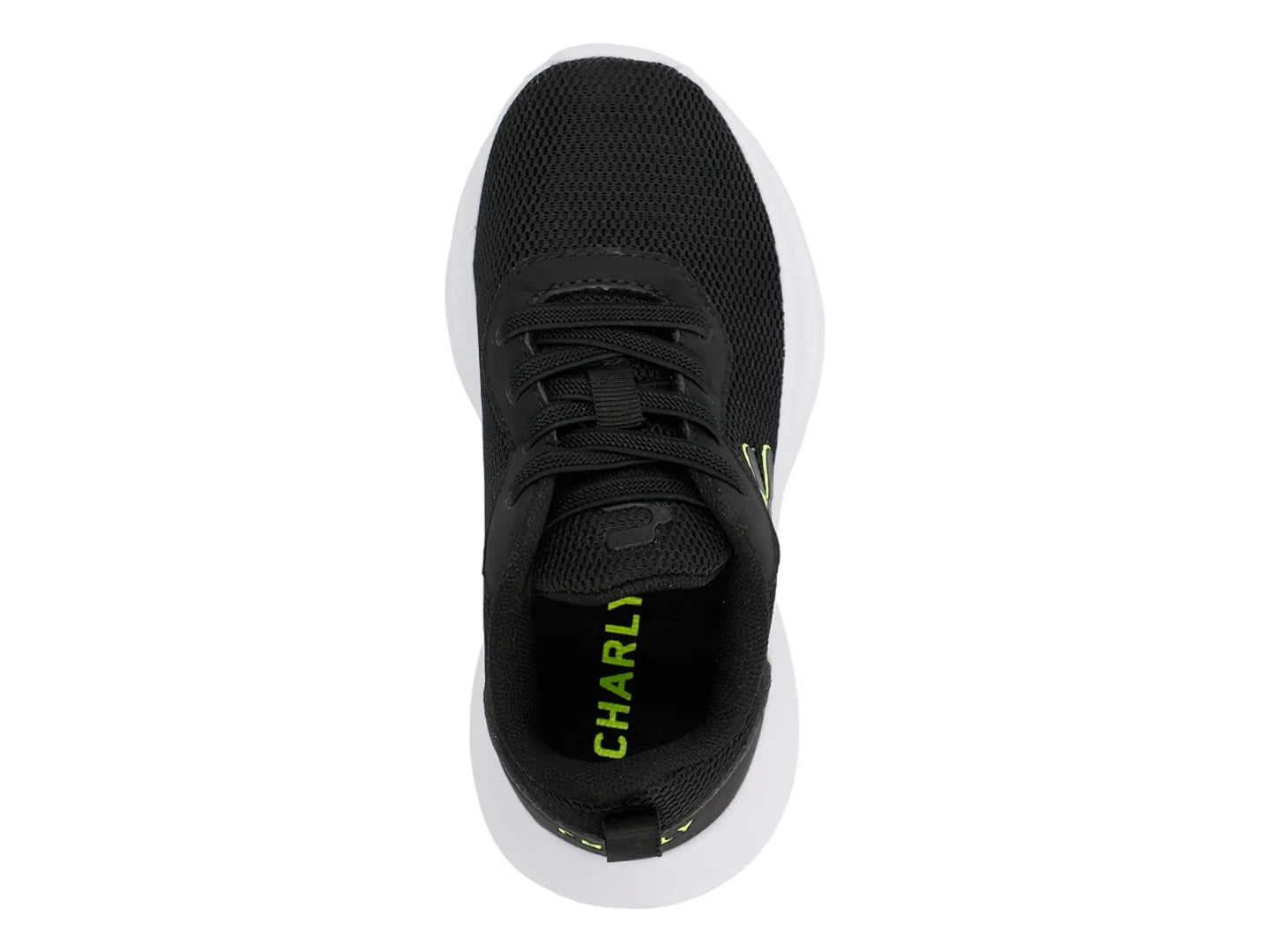 Tenis Charly Negro con Lima para Niño