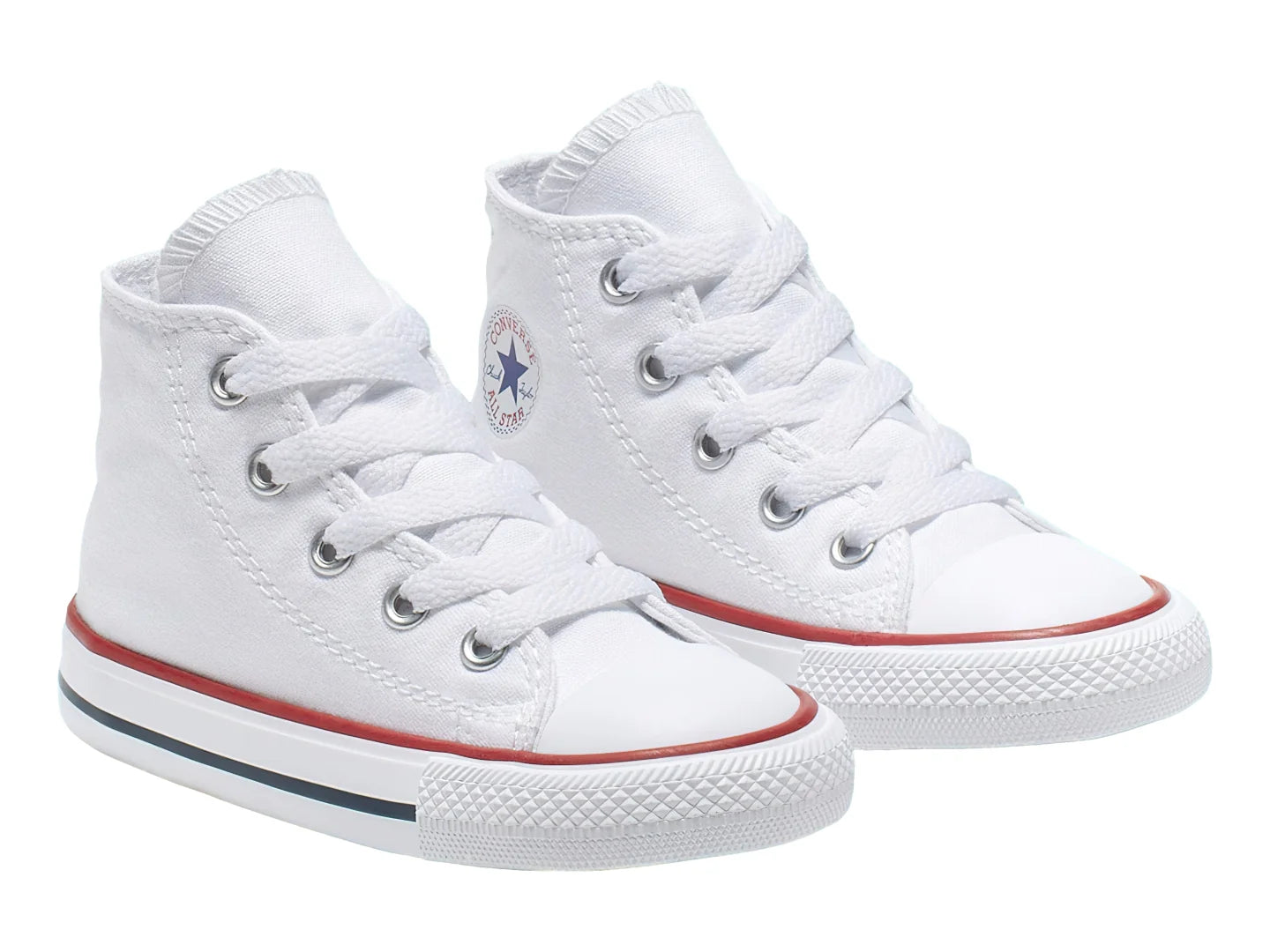 Tenis Converse Basic Hi Blancos para Niño