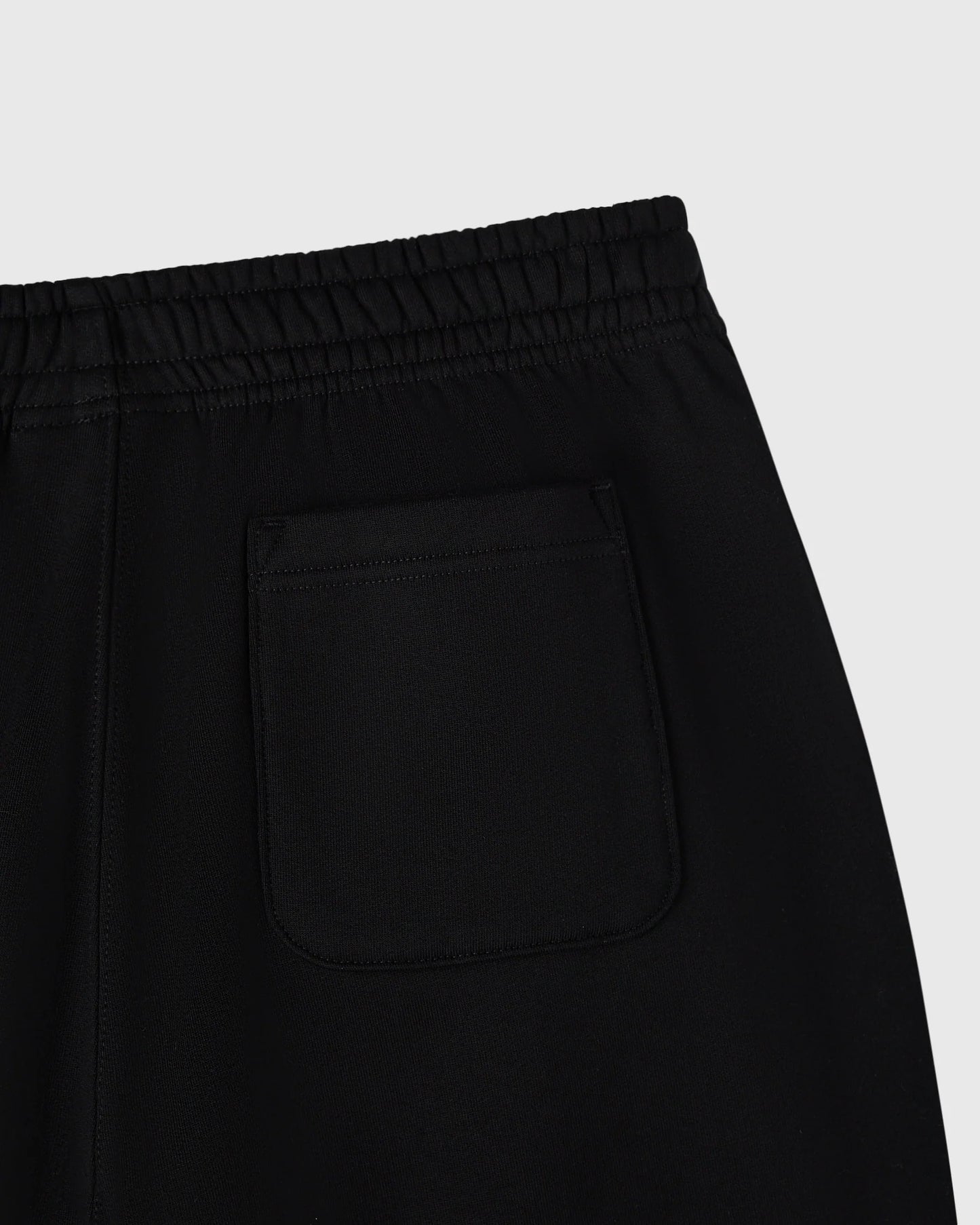 Signature Open Hem Sweatpant Black