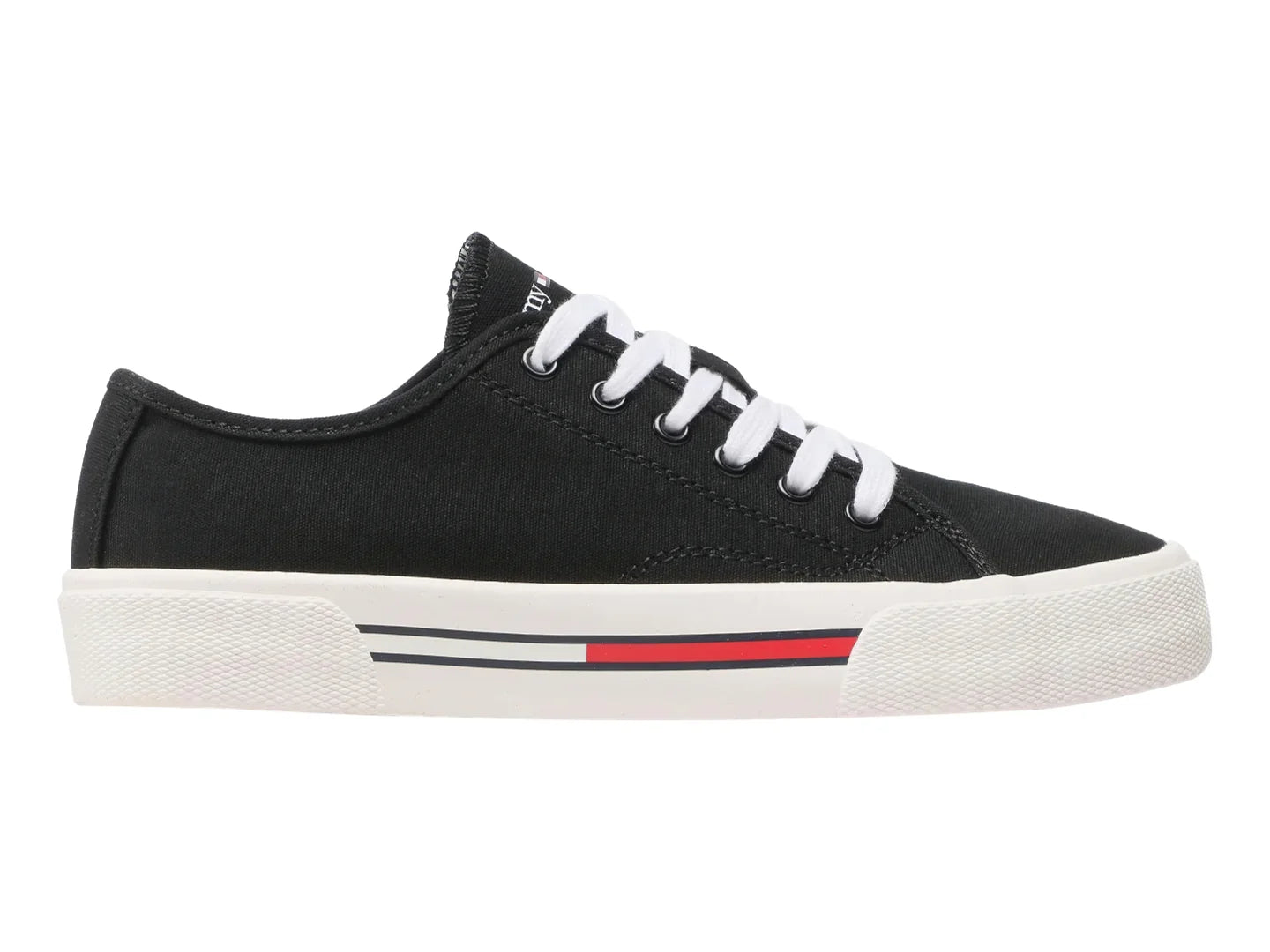 Tenis Tommy Hilfiger Tommy Jeans Low Cut Negro para Mujer