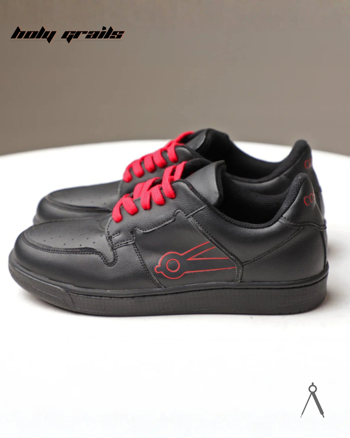 Theta Monotone Black Sneaker HG x Cos Tan